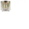 Maytoni Palace Applique Murale Flush Or Antique & Cristal, 1 Lumière, E27