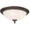 Maytoni Plafonnier Flush Bowl Bronze Antique, 3 Lumières, E27