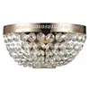 Maytoni Ottilia Applique Murale Flush Or & Cristal, 2 Lumières, E14