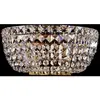 MAYTONI Basfor Applique Murale Flush Or Antique & Cristal, 2 Lumières, E14