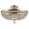 Maytoni Ottilia plafonnier cristaux, Ø 43,5 cm