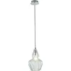 Maytoni Suspension Eustoma au verre transparent