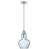 Maytoni Suspension Eustoma bleu clair