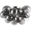 Maytoni Balbo plafonnier verre nickel/fumée
