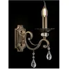 Maytoni - Grace Applique Bougie Laiton & Cristal, 1 Lumière, E14
