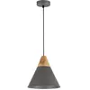Suspension en métal grise 22 cm Bicones - Maytoni