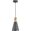 Suspension en métal grise 14 cm Bicones - Maytoni