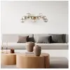 Maytoni Dallas Applique murale dorée, 9 lumières, G9
