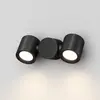 Maytoni - Wall Street Applique murale noire, 2 lumières IP54, GU10