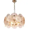 Maytoni Suspension Aster, verre, Ø 62,6 cm, 8 x E14
