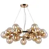 Maytoni Suspension ronde Dallas, doré