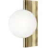 Maytoni applique murale Avant-garde laiton verre/métal hauteur 30 cm