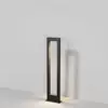 Lampadaire extérieur lampadaire lampadaire led métal graphite h 100 cm