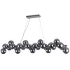 Maytoni - Dallas Suspension de plafond chromée, 25 lumières, G9