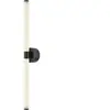 Maytoni applique murale LED Axis, noir, longueur 63 cm Alu/Acrylique