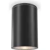 MAYTONI Downlight monté en surface noir GU10 IP54