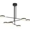 Maytoni Fad suspension LED abat-jour pivotants x6
