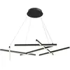 Suspension luminaire noir LED - Maytoni - Moderne - Hauteur 120cm Largeur 101cm
