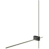 MAYTONI Applique murale LED intégrée Twin Noir, Or 3000K