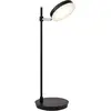 Maytoni fad lampe de table noire à del intégrée modern fad