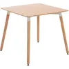 Table de Cuisine Vintage - CLP - Viborg - Bois de Hêtre - Carrée - 4 places