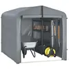 Sobuy abri de jardin, cabane de jardin exterieur imperméable, abri mot...