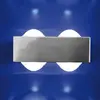 Top Light Applique murale Focus, nickel, 4 lentilles, métal, verre