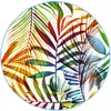 PERGAMON Tapis design rond à branches multicolore 200x200 cm