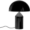 OLUCE lampe de table ATOLLO PETITE (Extérieur noir, intérieur blanc - ...
