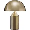 OLUCE lampe de table ATOLLO GRAND (Extérieur or, intérieur blanc - Mét...