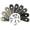 Vhbw vhbw 9x Lames de couteaux compatible avec Flymo 1200R tondeuse - ...