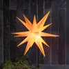 Sterntaler étoile LED IP44 18 branches jaune Ø 40 cm