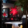 Sterntaler étoile LED IP44 18 branches rouge Ø 40 cm