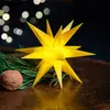 Sterntaler étoile LED IP44 18 branches jaune Ø 55 cm