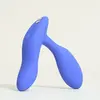 We-Vibe Vector+ Vibromasseur prostatique connecté à une application et avec télécommande - Bleu