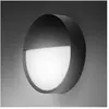 BRUMBERG Eye applique d’extérieur LED demi, noir