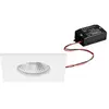BRUMBERG Spot encastré LED BB21, blanc, 85 x 85 mm, on/off, IP65