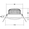 BRUMBERG Kerby-R spot encastré LED, 4 000 K, blanc