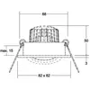 BRUMBERG Spot encastré LED Tirrel-S, DALI, boîtier de raccordement, ch...