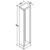 BRUMBERG Borne lumineuse LED Addia, graphite, IP54, hauteur 60 cm