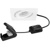 BRUMBERG spot LED BB36 on/off boîte de raccordement blanc structuré