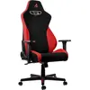 Chaise Gamer Nitro Concepts S300 Inferno Red - Noir/Rouge/Tissu/3D