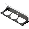 Havn HS 420 Angled Bottom Fan Bracket - schwarz, Armoire serveur : acc...