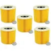 Vhbw vhbw 5x Cartouche filtrante pour aspirateur, robot aspirateur, as...