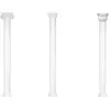 Colonnes et demi-colonnes rondes cannelées stucco sélection 180mm N331...