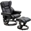 Fauteuil relax HOMCOM avec fonction de massage, repose-pieds, fonction...