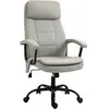 Vinsetto Chaise de Bureau Massage siège de Bureau de Direction réglable Chaise de Gaming avec Fonction de Massage, Fauteuil de Bureau Ergonomique de Massage pour Lombaire...