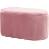 HOMCOM Banc de Rangement Banquette Ottomane, Design Rétro, Velours Côt...