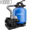 Pompe filtre à sable max. 11.000 L/h avec pré-filtre xxl piscine netto...