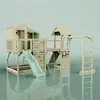 Aire de jeux PolarPlay Ludvig, Vert menthe
